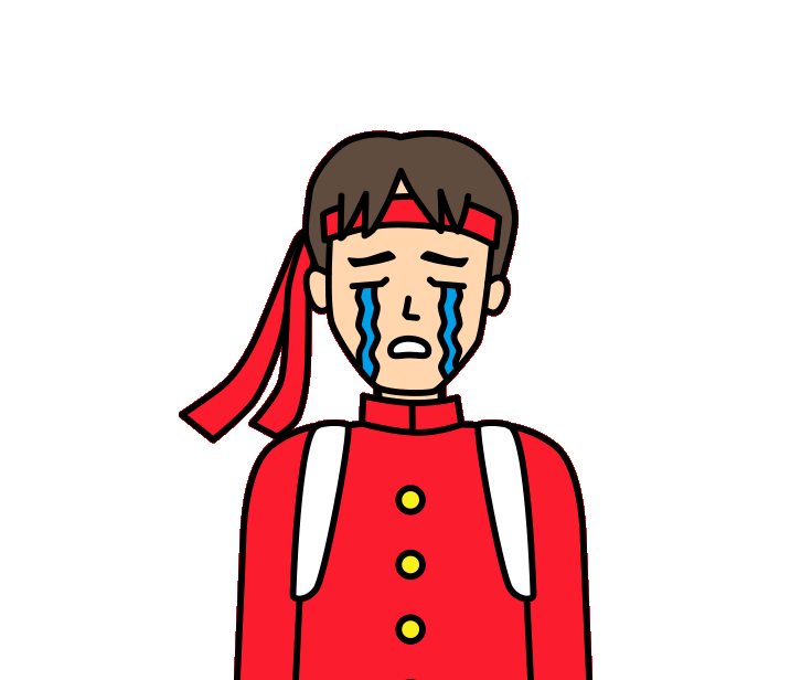赤組敗北画像